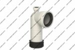 VIVA 90 DEG ELBOW 110mm Pan Connector EASI-FIT PP0005 *CAN BE CUT DOWN TO SIZE*