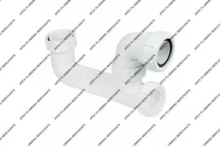 McAlpine Bath Trap White 40mm
