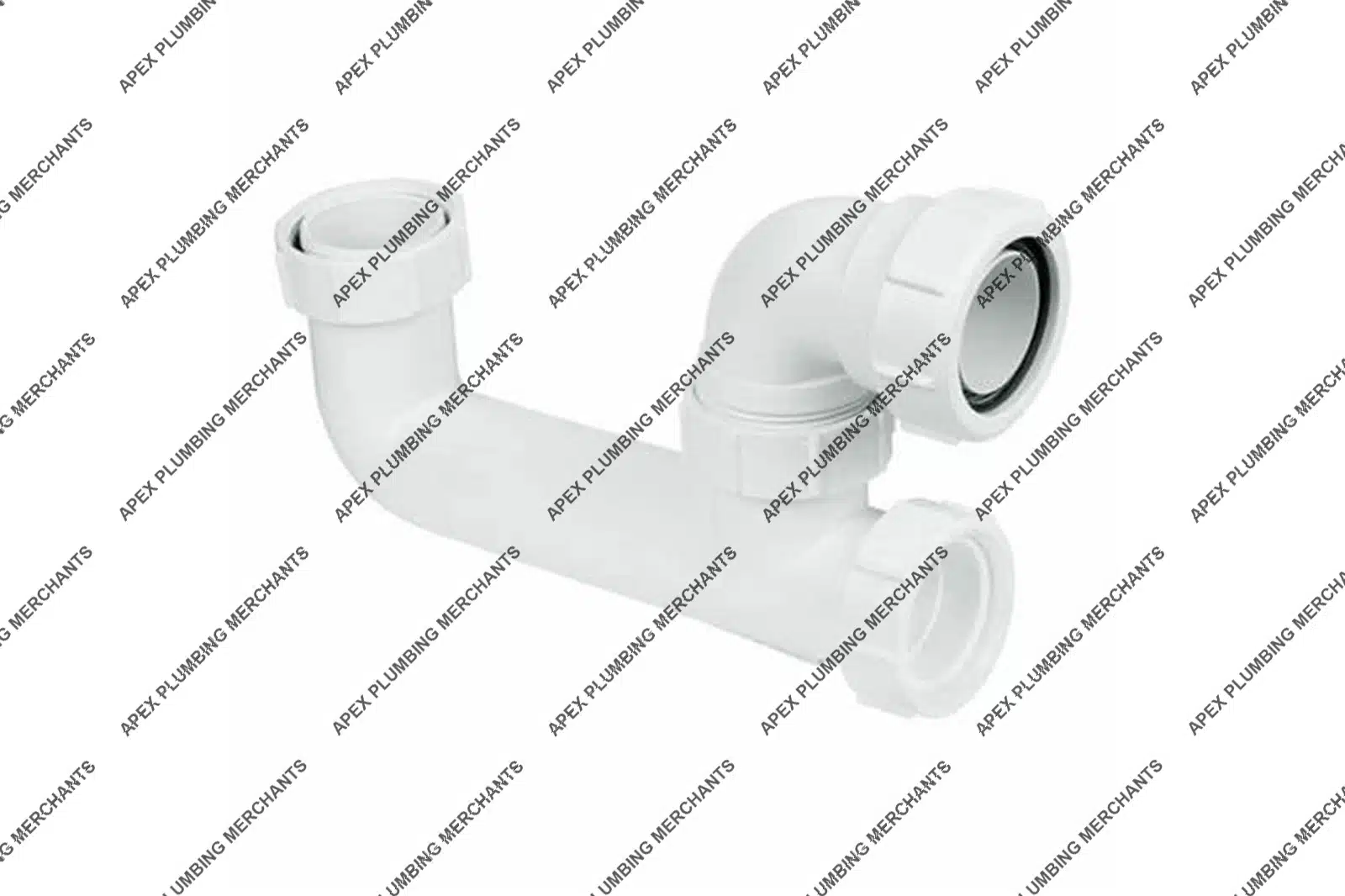 147 McAlpine Bath Trap White 40mm