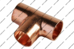 Copper capillary tee