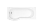 Iflo Rennes Evo P Shaped Left Hand Shower Bath 1700 mm