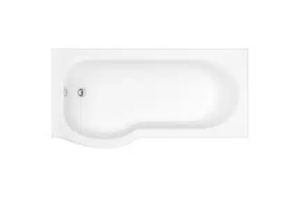 Iflo Rennes Evo P Shaped Left Hand Shower Bath 1700 mm