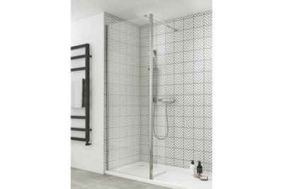 Iflo Aira Wet Room Shower Panel 300mm Id409J0