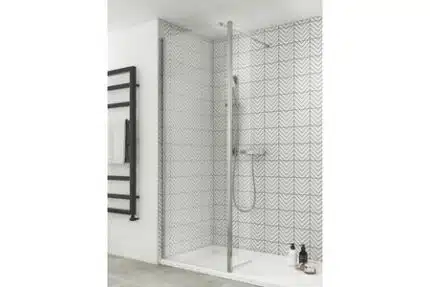 Iflo Aira Wet Room Shower Panel 300mm Id409J0