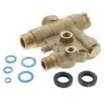 Baxi 3 way valve assembly kit 7224764 with washers and O-rings
