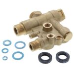 Baxi 3 way valve assembly kit 7224764 with washers and O-rings