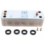 Baxi DHW plate heat exchanger with 20 plates