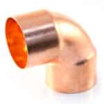 midbrass copper end feed elbow 90 degree 22mm efe 22 l062617 1 66676
