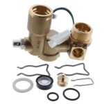 Vaillant 194819 brass aqua sensor DHW flow sensor with clips and O-rings