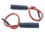 Baxi 5130603 plug and HT ignition lead, red lead with black plug boot