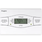Drayton LP722 7 day 2 channel electronic central heating programmer