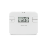 Salus RT510TX wireless thermostat angled view