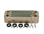 Ideal 170995 plate heat exchanger kit with seals and screws