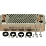 Ideal 170995 plate heat exchanger kit with seals and screws