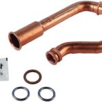 Vaillant 0020068956 telescopic copper connection tube kit with seals and grease