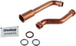 Vaillant 0020068956 telescopic copper connection tube kit with seals and grease