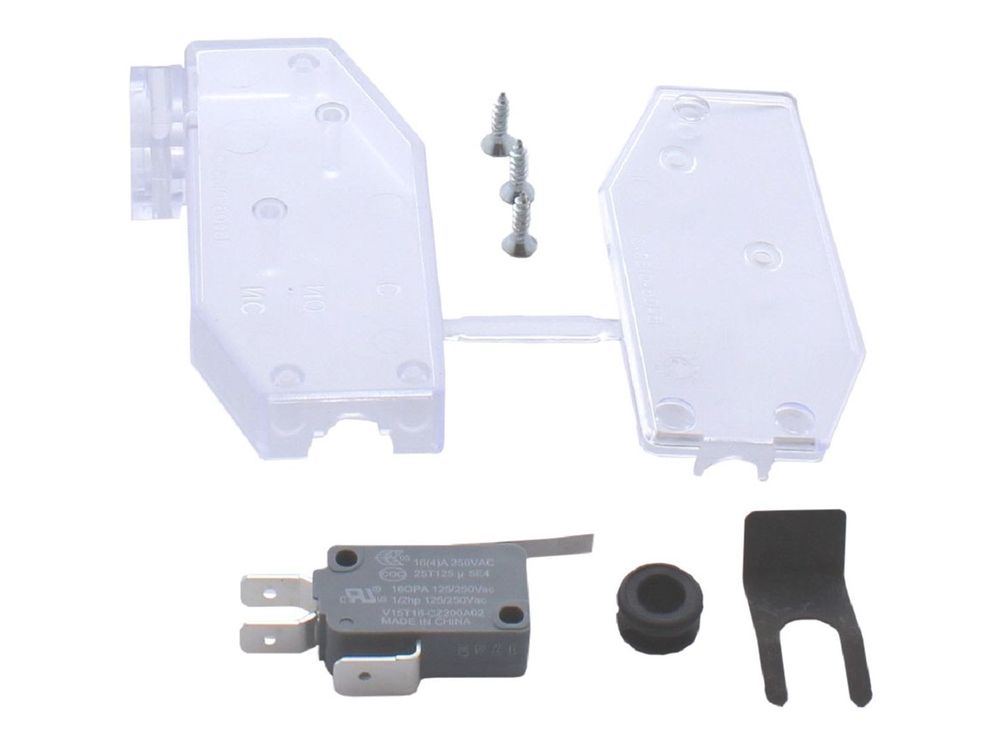 Ideal microswitch kit 075419 with housing, screws, grommet and clip